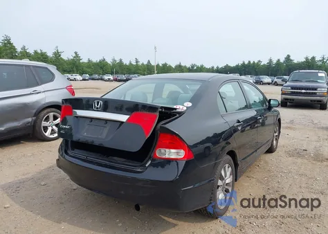 2009 Honda Civic Ex из США, поврежденный, VIN 2HGFA168X9H316011